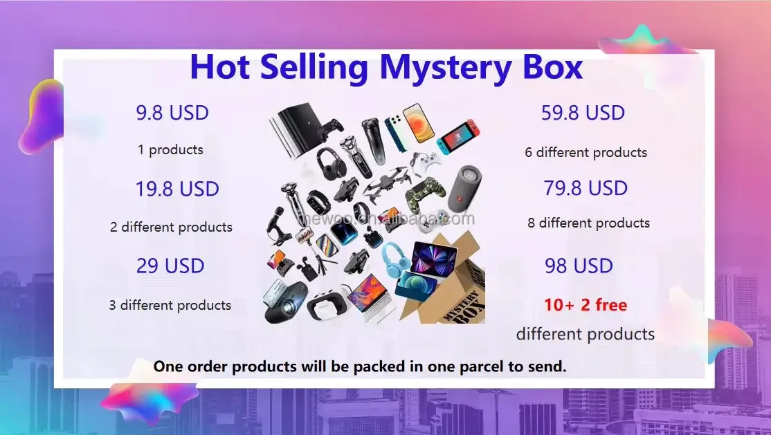 High Tech Electronics 5G Smartphone Gadgets With Free Shipping 20 Items or More Unclaimed Parcel Mystery Box Electrokidsstore