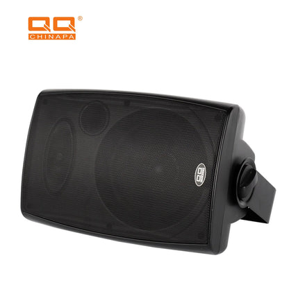 QQCHINAPA Smart Gadgets 5 Inch 1'silk Speaker Wall Mount Box Pa System Metal Plastic Black/white Wireless AC Passive 2 (2.0) 30W Electrokidsstore