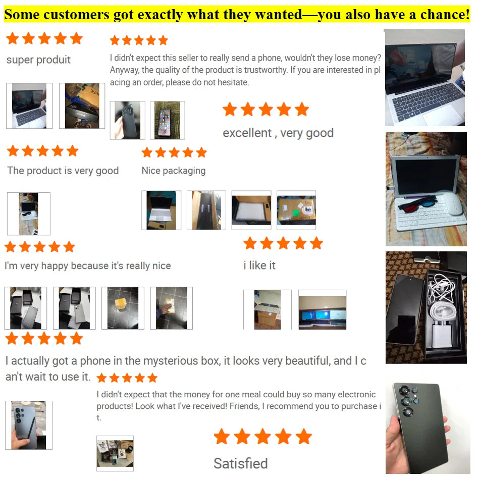 3C Electronic Gadgets Surprise Lucky Box High Value Smart Phone Watches Large Gift 3C Smart 5 Products Random Mystery Blind Box Electrokidsstore