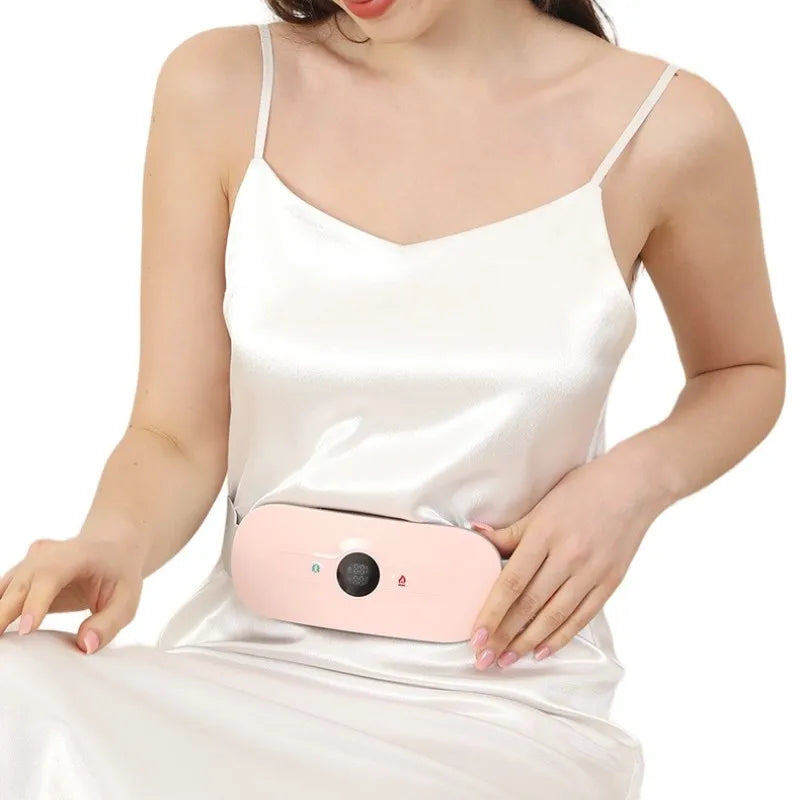 2023 New Products Menstrual Cramp Pain Relief Warm Abdomen Massager Smart Gadgets for Women Uterus Massage Electrokidsstore
