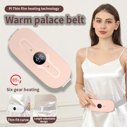 2023 New Products Menstrual Cramp Pain Relief Warm Abdomen Massager Smart Gadgets for Women Uterus Massage Electrokidsstore
