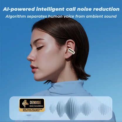2025 New Arrival Consumer Electronics Open Ear True Sport Waterproof IPX5 Hi-Fi Stereo Noise Reduction Earphones 20 Hours Low Electrokidsstore