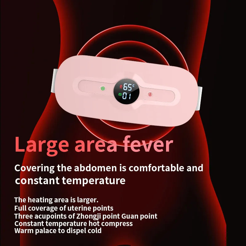 2023 New Products Menstrual Cramp Pain Relief Warm Abdomen Massager Smart Gadgets for Women Uterus Massage Electrokidsstore