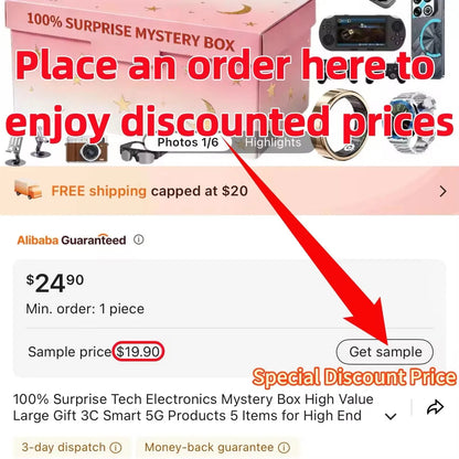 3C Electronic Gadgets Surprise Lucky Box High Value Smart Phone Watches Large Gift 3C Smart 5 Products Random Mystery Blind Box Electrokidsstore