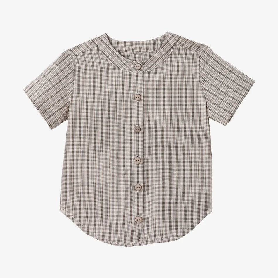 AS  SS26 Heritage collection brown Checked smocking  girls dress knitting boys sister brother family match clothes Electrokidsstore