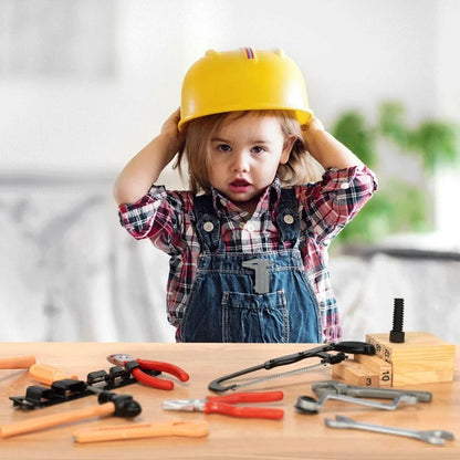 Kids Toys Simulation Repair Tools Set for Boy Safe Plastic Children Maintenance Tools Screwdriver Hammer Tongs Pretend Play Toy Electrokidsstore