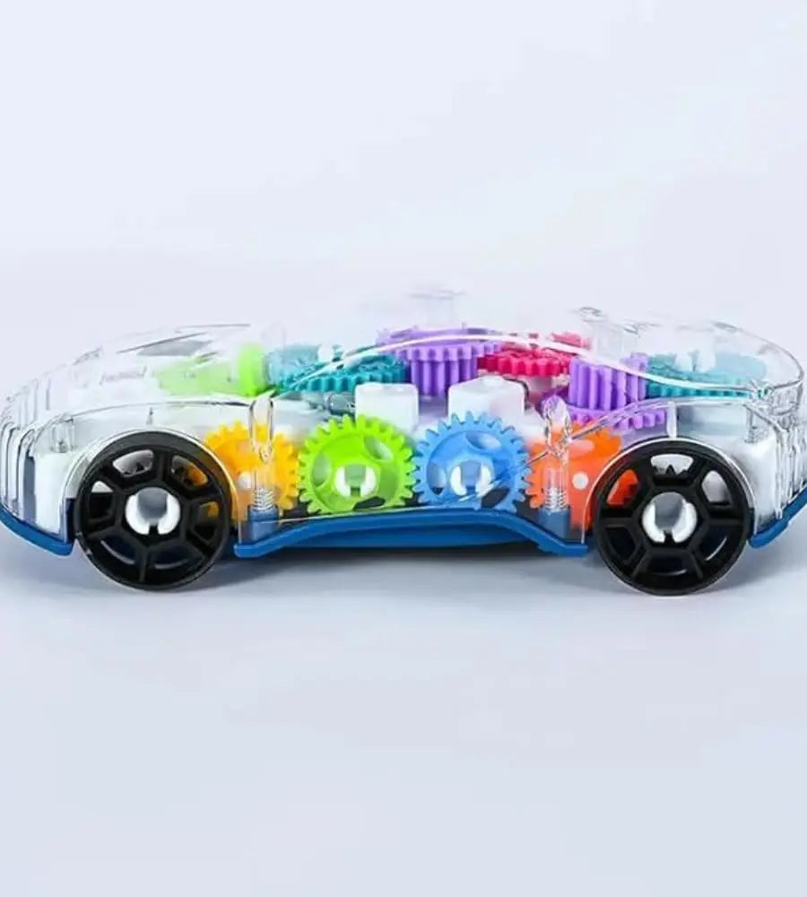Baby toys Toddler Police Car Electric Vehicle Toy Auto Driving Transparent Gears Music Lights Cars Toys for Kids Boys Electrokidsstore